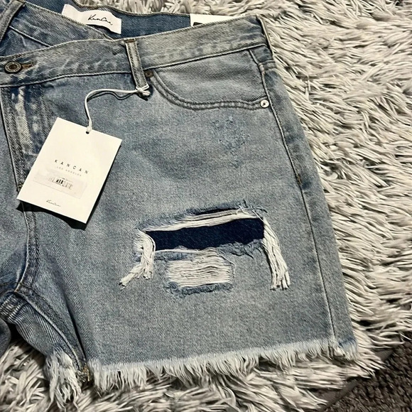 Kancan high rise cross over shorts size XL - Picture 3 of 11